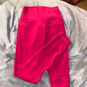 Fuchsia Lululemon Align Leggings (Limited Edition)